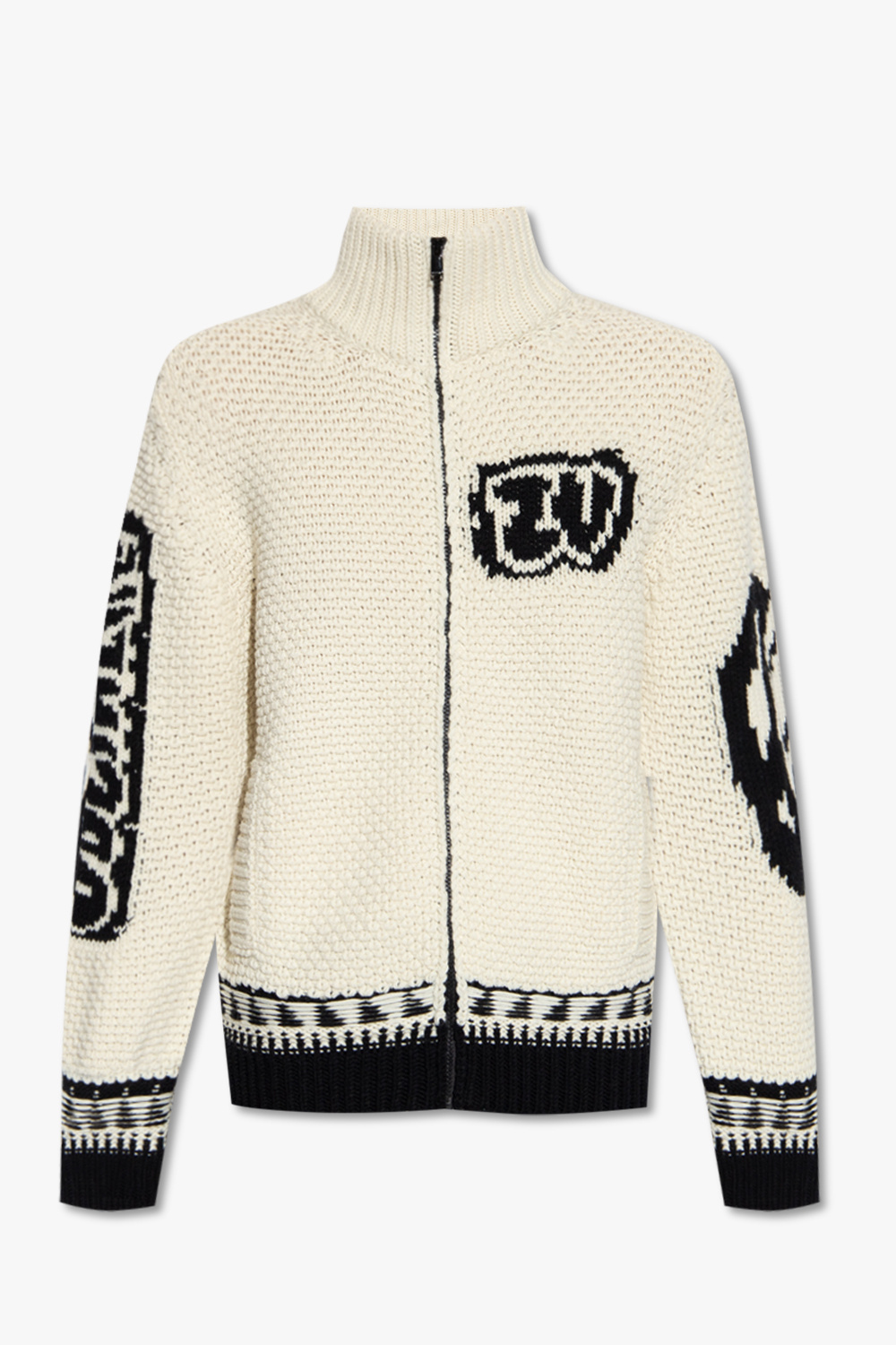 White 'Christophe' cardigan Zadig & Voltaire